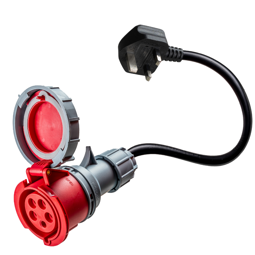 16A 5-pólos para Tipo G para adaptador do Reino Unido