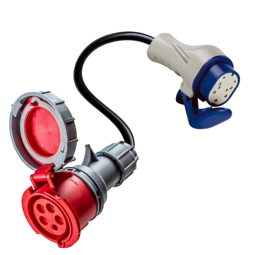 adaptador de comando de 5 pólos 32A para Tipo 3