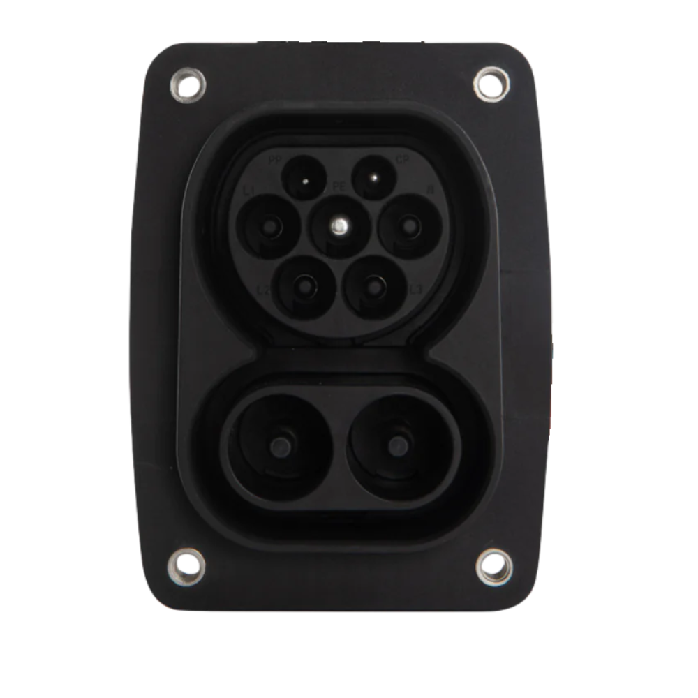 Tomada CCS2 para automóvel | 200A DC | 64A AC