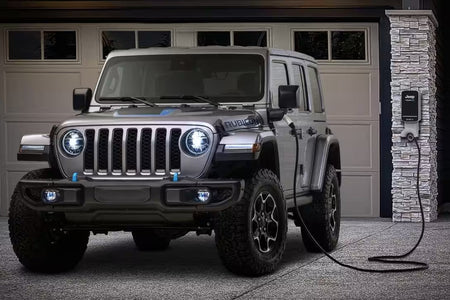 Jeep Wrangler PHEV charging cable