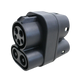Adaptador de carregamento de veículos eléctricos CCS1 para CCS2