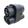 Adaptador de carregamento de veículos eléctricos CCS1 para CCS2