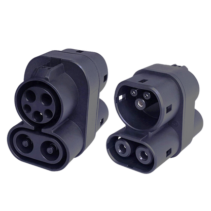 Adaptador de carregamento de veículos eléctricos CCS1 para CCS2