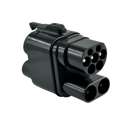 Adaptador de carregamento de veículos eléctricos CCS2 para CCS1