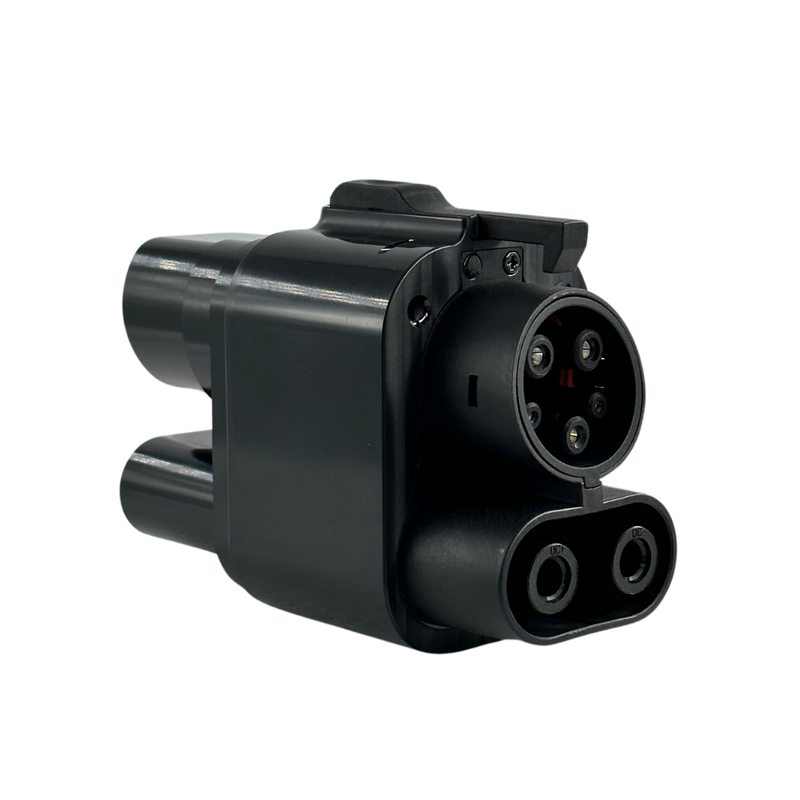 Adaptador de carregamento de veículos eléctricos CCS2 para CCS1