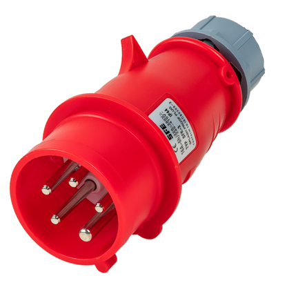 Tomada de comando vermelha tipo 2 - 16A| Trifásica | Ajustável 8A - 16A | Cabo de carregamento de 11kW