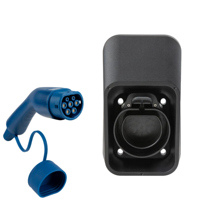 Suporte de ficha para cabo de carregamento EV tipo 2