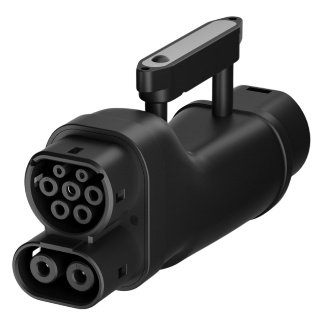 Adaptador de carregamento de veículos eléctricos GBT para CCS2