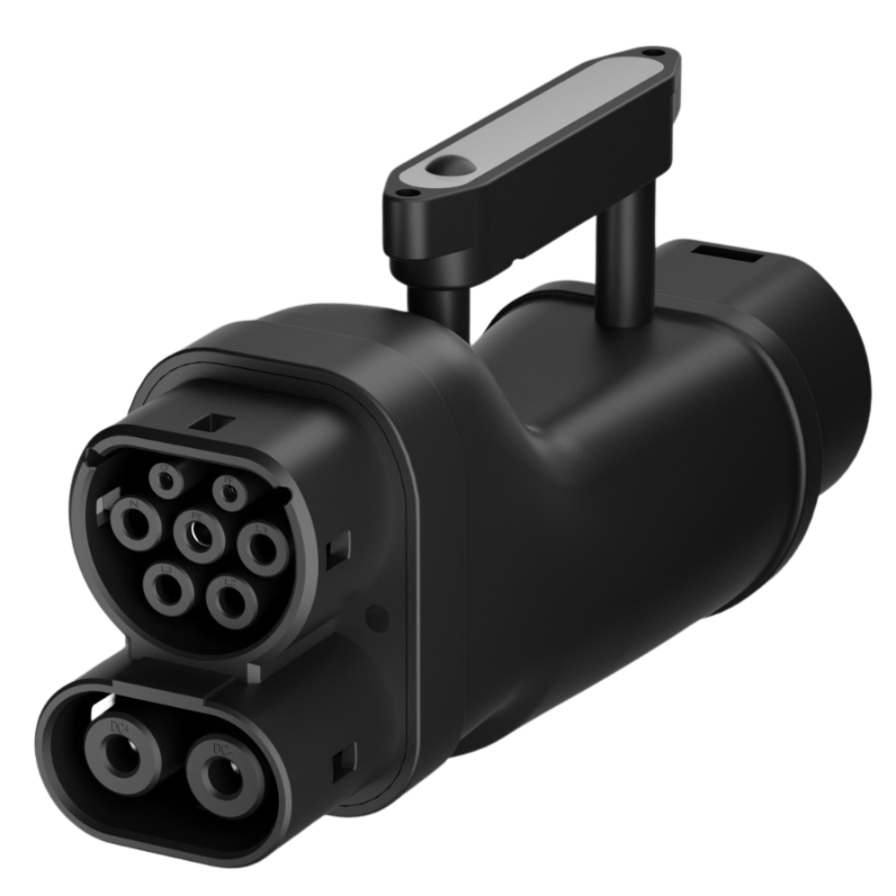 Adaptador de carregamento de veículos eléctricos GBT para CCS2