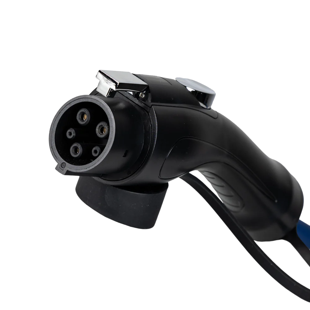 3 pinos - carregador de tipo 1 para veículos eléctricos | Ajustável 8A - 13A | 2,8kW