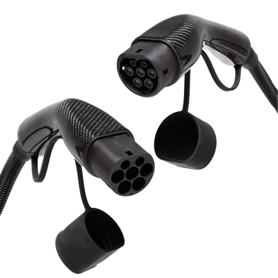 Voldt® Cabo de carregamento Tipo 2 Fibra de Carbono 22kW