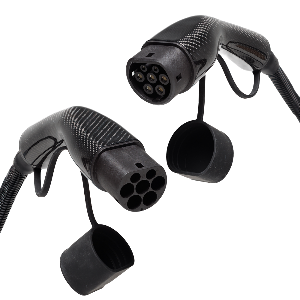 Voldt® Cabo de carregamento Tipo 2 Fibra de Carbono 22kW