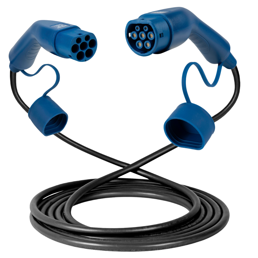 Cabo de carregamento tipo 2 | modo 3 | 32a | 22kW