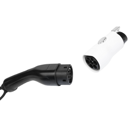 Adaptador Tipo 2 (cabo de carregamento) para Tipo 1 (automóvel)