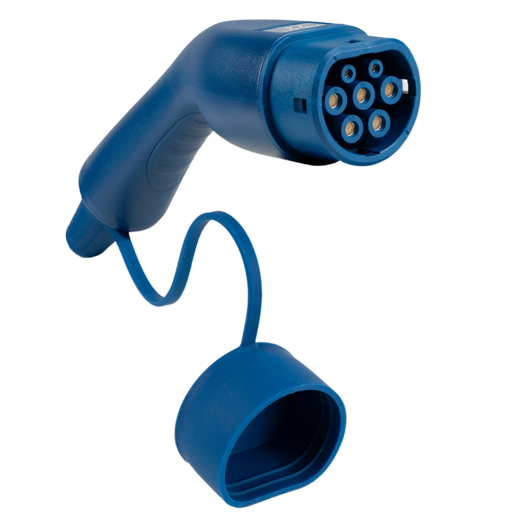 Cabo de carregamento Tipo 2 | 1 fase | 32A | 7,4kW