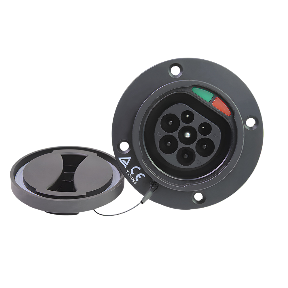 Tomada tipo 2 para automóvel | 3 fases | 16A/32A