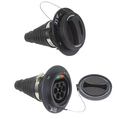 Tomada tipo 2 para automóvel | 3 fases | 16A/32A