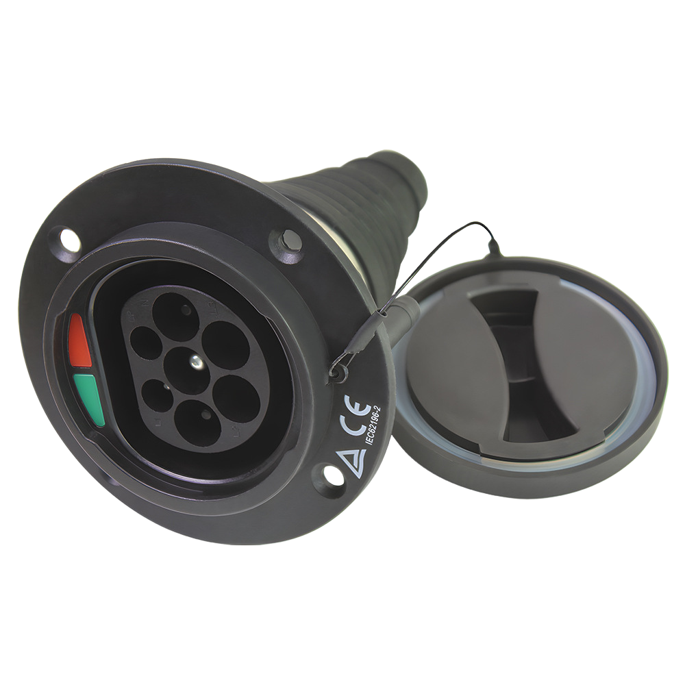 Tomada tipo 2 para automóvel | 1 fase | 16A/32A