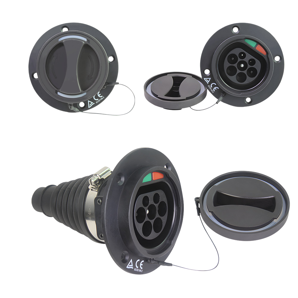 Tomada tipo 2 para automóvel | 1 fase | 16A/32A