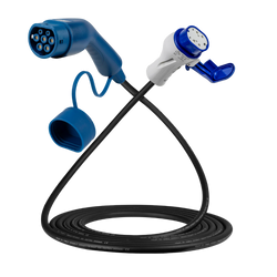 Cabo de carregamento Tipo 2 - Tipo 3 | modo 3 | 32a | 22kW