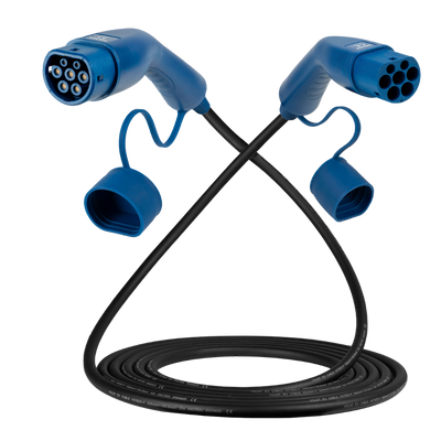 Cabo de carregamento Tipo 2 | 1 fase | 32A | 7,4kW