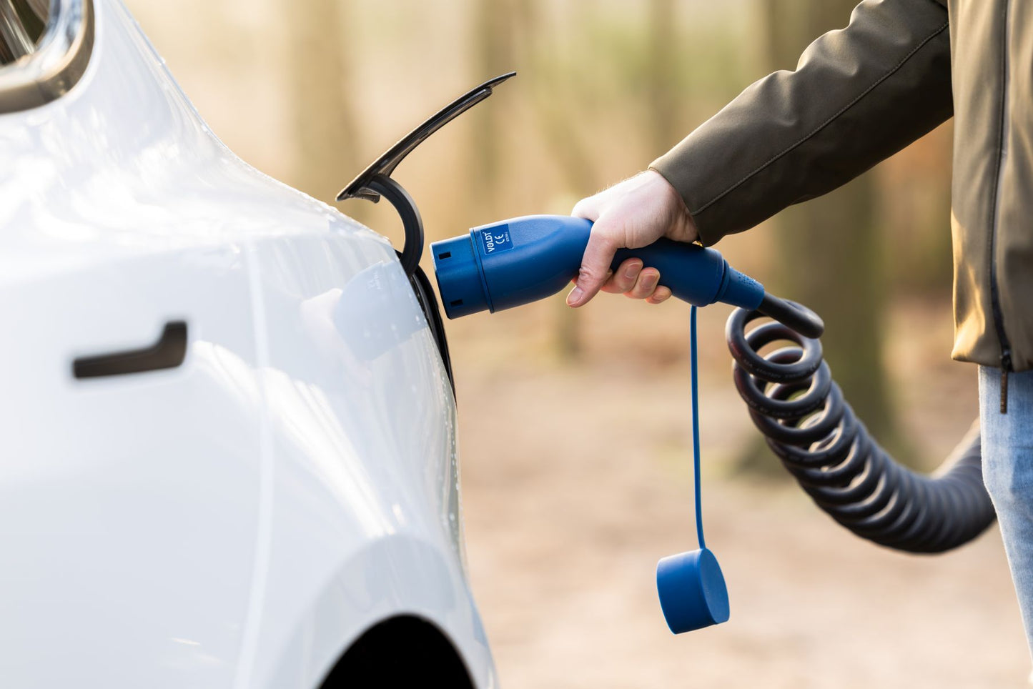 Tipo 2 | 1 fase | 16A | 3,7kW | cabo de carregamento em espiral