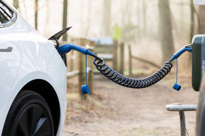 Tipo 2 | 1 fase | 32a | 7,4kW | cabo de carregamento em espiral