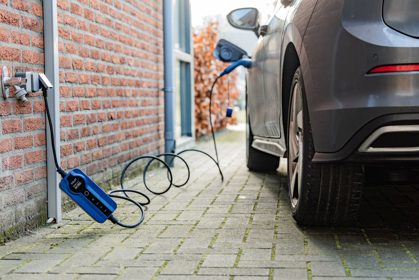 carregador de 3 pinos para veículos eléctricos | Ajustável 8A - 13A | Cabo de carregamento de 2,8kW