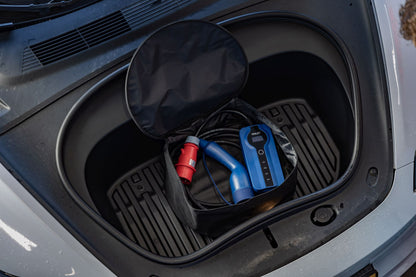 Tomada de comando vermelha tipo 2 - 16A| Trifásica | Ajustável 8A - 16A | Cabo de carregamento de 11kW