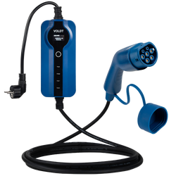 Tipo 2 - schuko | Ajustável 8A - 16A | Cabo de carregamento de 3,7kW