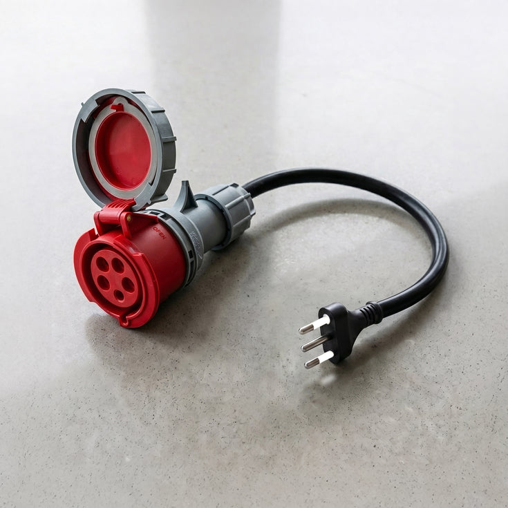 adaptador de comando de 5 pólos de 32A para Tipo L para Itália