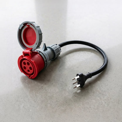 adaptador de comando de 5 pólos de 32A para Tipo L para Itália