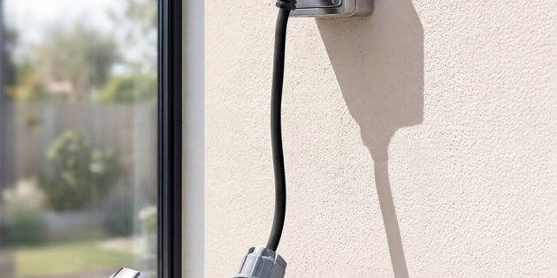 adaptador de 16A de 5 pólos para Schuko