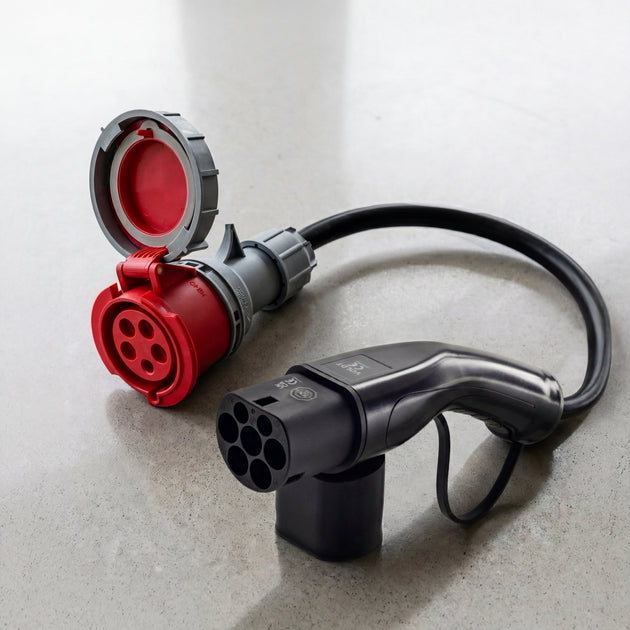 adaptador 32A de 5 pólos de comando para Tipo 2