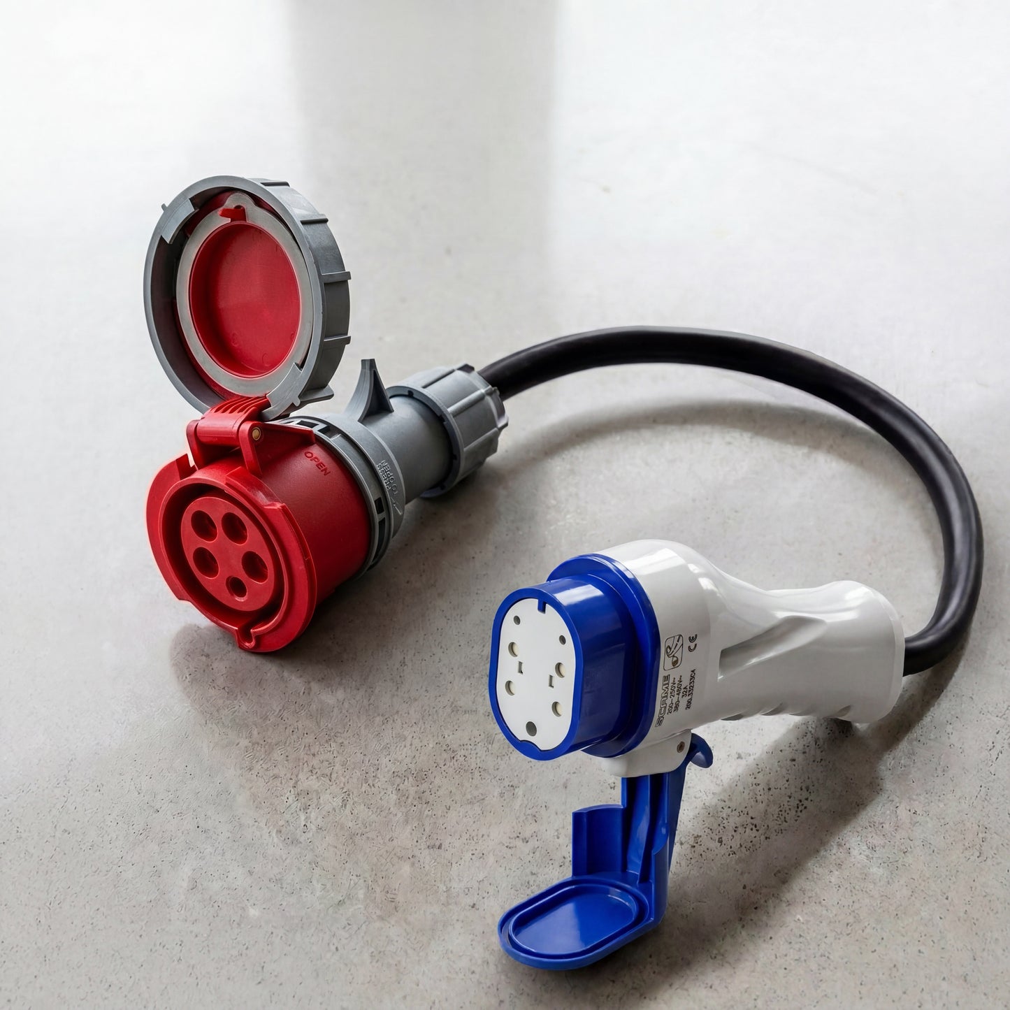 adaptador de comando de 5 pólos 32A para Tipo 3