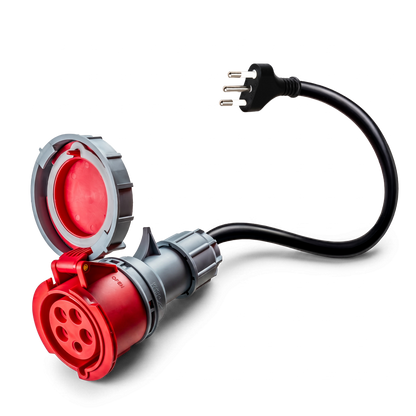 adaptador de 16A de 5 pólos para Tipo L para Itália
