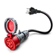 adaptador de 32A de 5 pólos de comando para Tipo J para a Suíça