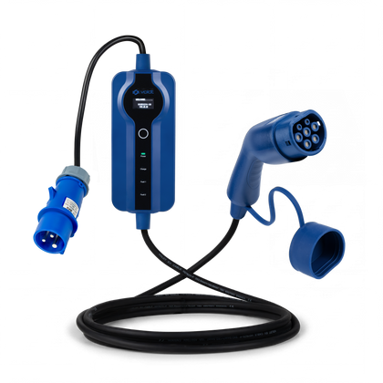 Voldt Carregador portátil EV CEE | monofásico | 8A-16A | 3.7kW +APP