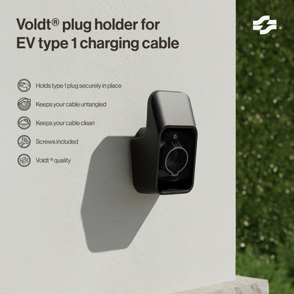 Suporte para ficha de cabo de carregamento EV Tipo 1