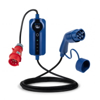 Voldt Carregador portátil EV CEE | trifásico | 8A-16A | 11kW +APP