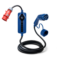 Voldt Carregador portátil EV CEE | trifásico | 8A-32A | 22kW +APP