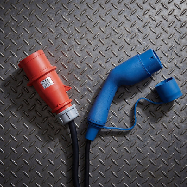 Voldt Carregador portátil EV CEE | trifásico | 8A-32A | 22kW +APP