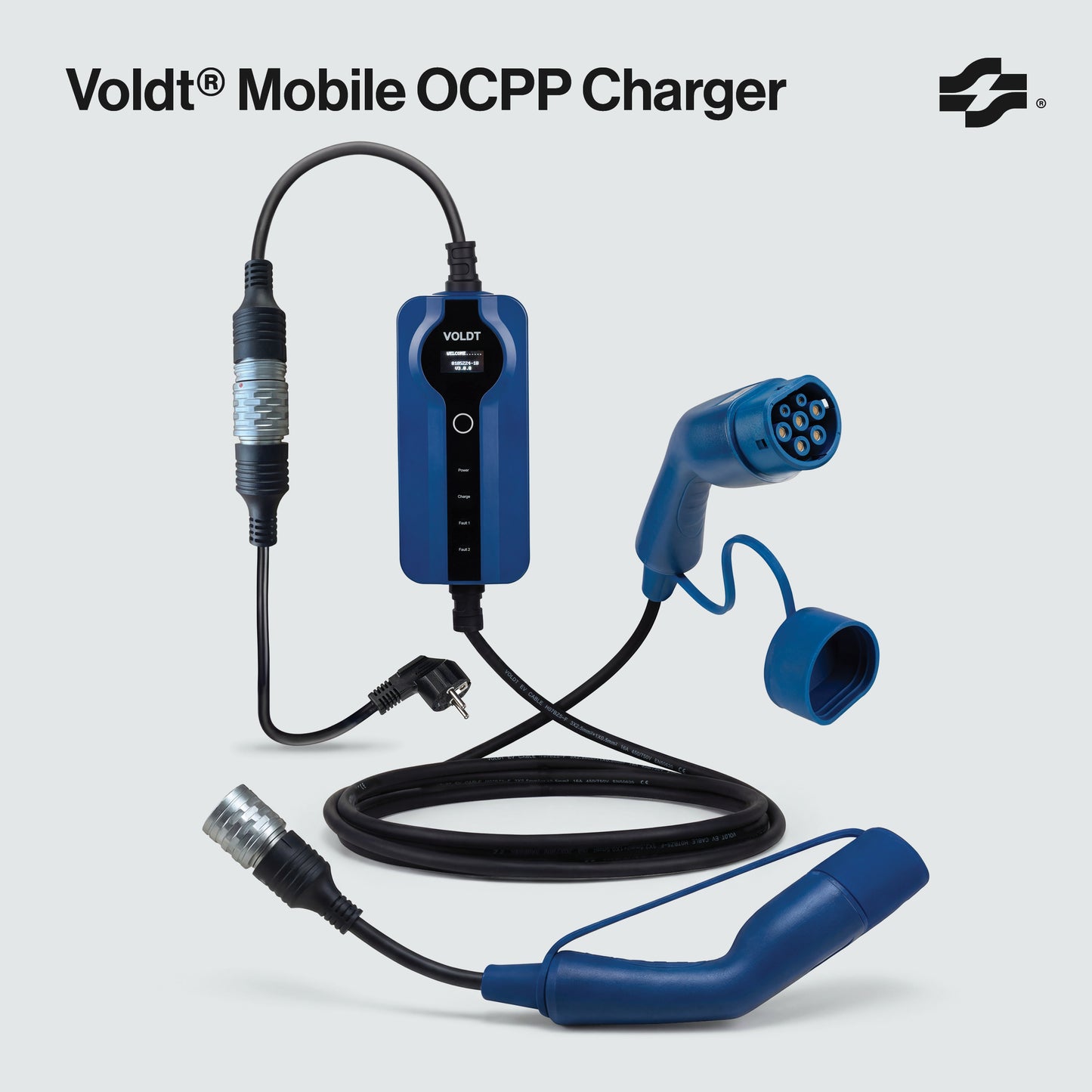 Voldt® Carregador Móvel OCPP